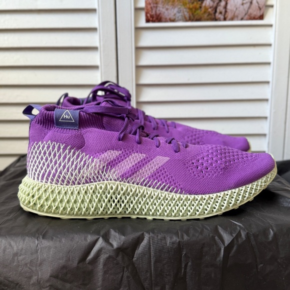 Adidas X Pharrell HU 4D Runner \'Active Purple\' main image 7